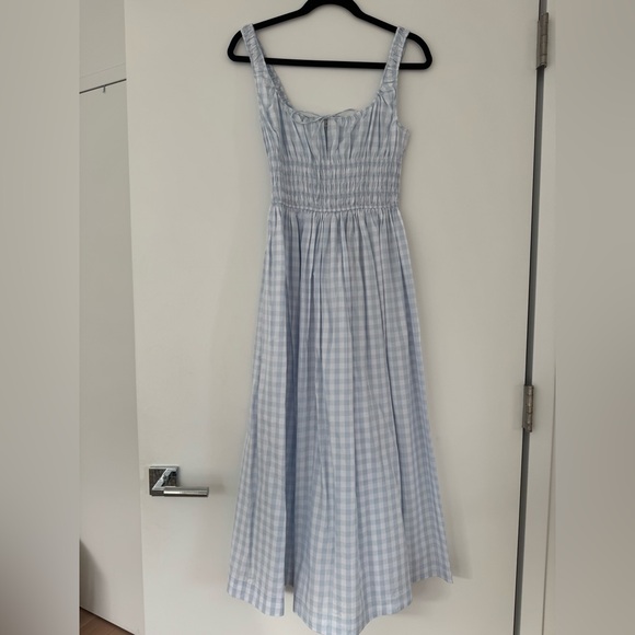Dôen QUILLA DRESS in MARJORIE GINGHAM size S NWOT - Picture 3 of 6